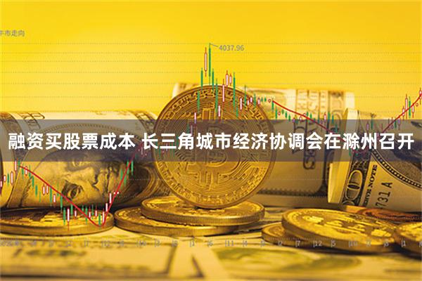 融资买股票成本 长三角城市经济协调会在滁州召开