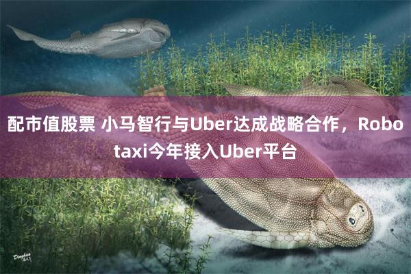 配市值股票 小马智行与Uber达成战略合作，Robotaxi今年接入Uber平台